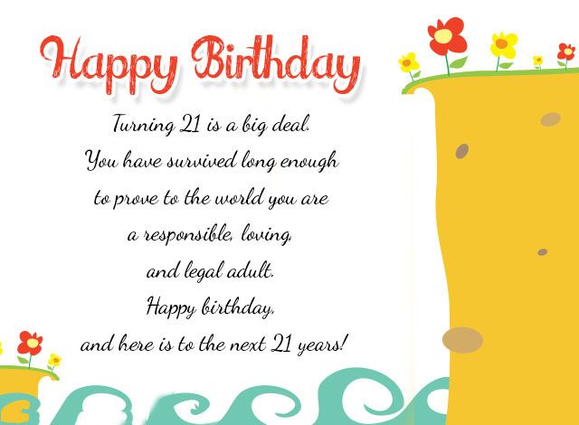 21st birthday greeting wishes 1 640x470