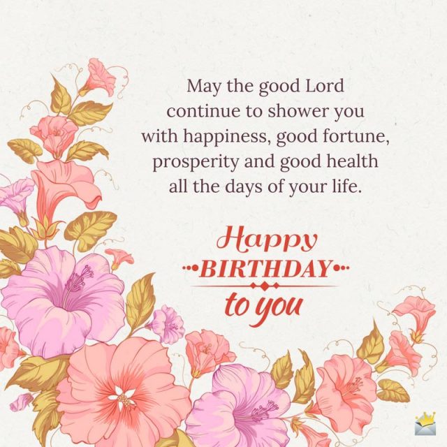 Top 50 Happy Birthday Blessings, Religious Birthday Wishes - 9 Happy ...