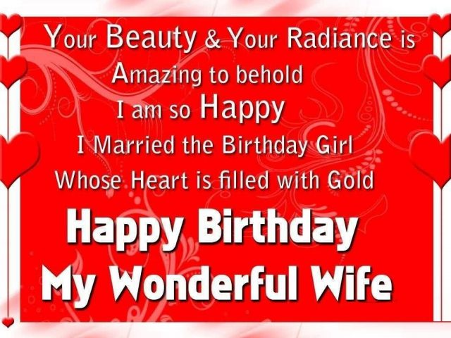 Amazing Birthday Wishes for Wife with Images