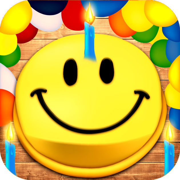 Animated 3D Birthday Emoji