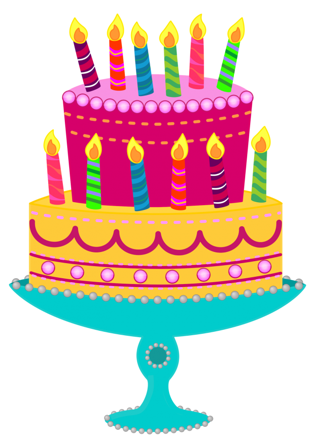 Awesome Birthday Cake Clipart