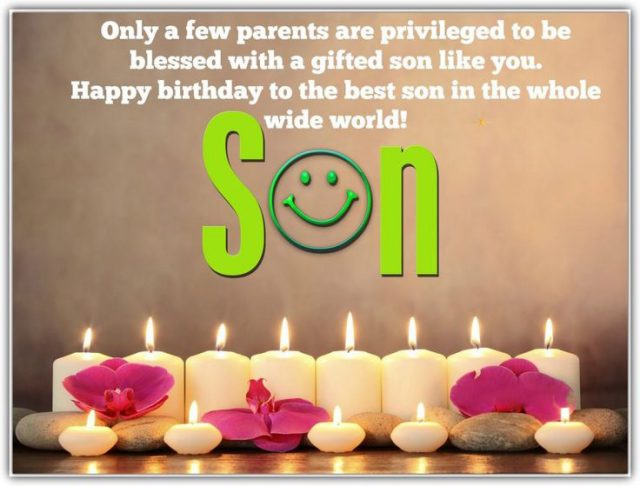 58 Unique Birthday Wishes for Son with Images - 9 Happy Birthday