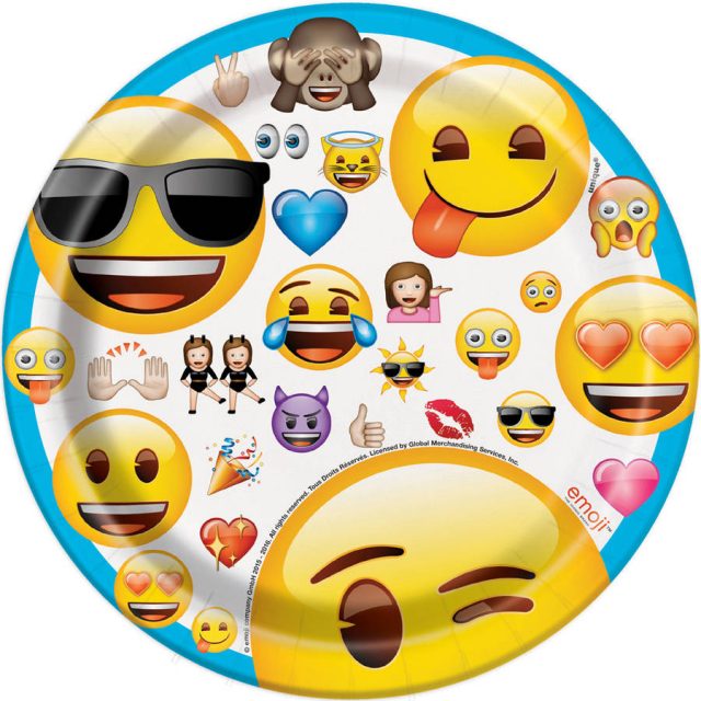 Birthday Emoji balloons