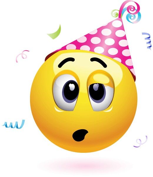 Birthday Emoji – lovely face