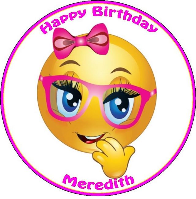 Birthday Emoji – sweet girl