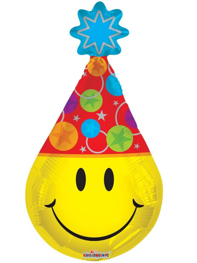 Birthday Emoji with party hat!