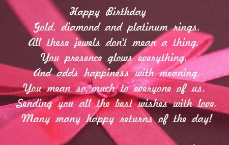 Birthday poems for friendship