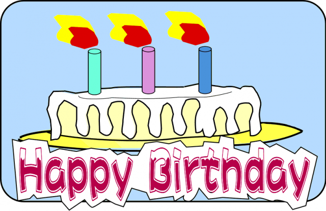 Brilliant Birthday Cake Clipart