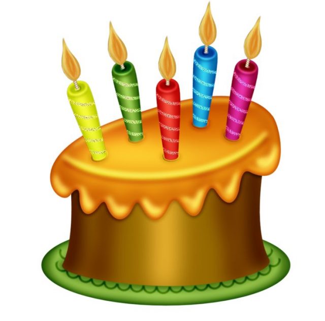 Cute Birthday Cake Clipart