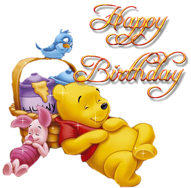 Cute Birthday Gif – Pooh
