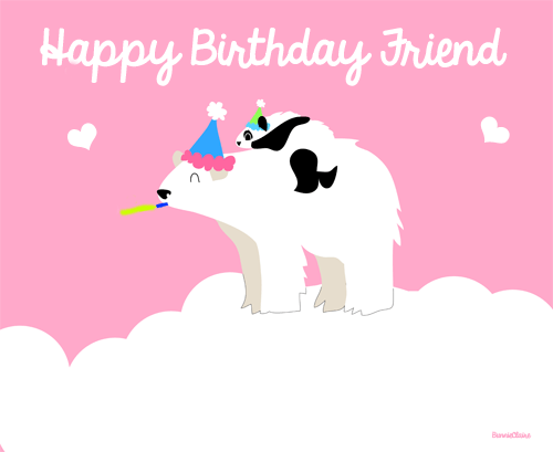 Cute Birthday Gif – polar bears