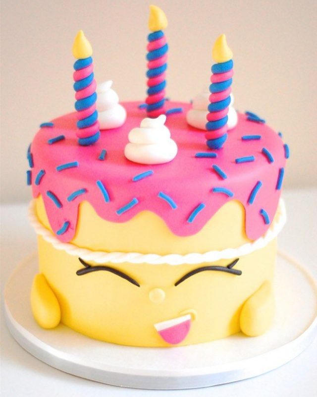 Cute Shopkins Birthday Cake Ideas