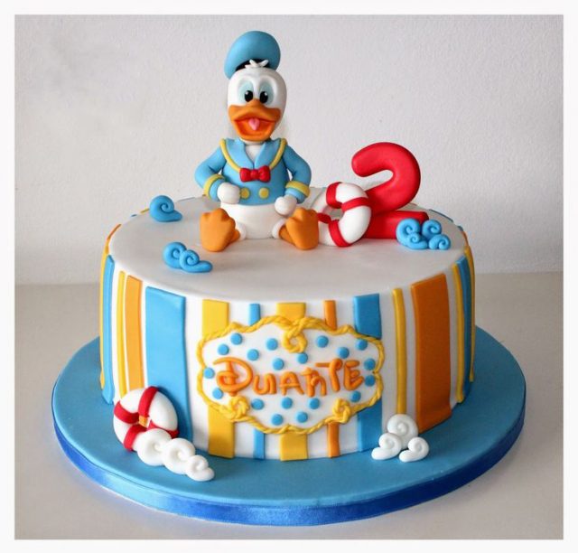 Donald birthday cake ideas