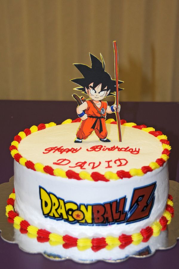 Dragonball birthday cake ideas