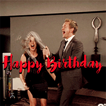 Exciting Funny Birthday Gif