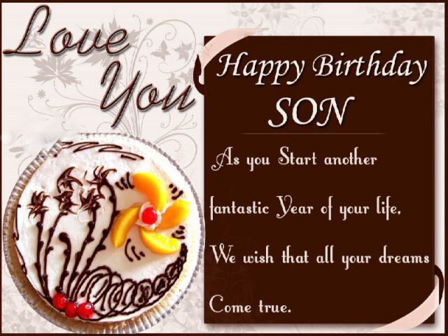 Fantastic Birthday Wishes for Son with Images