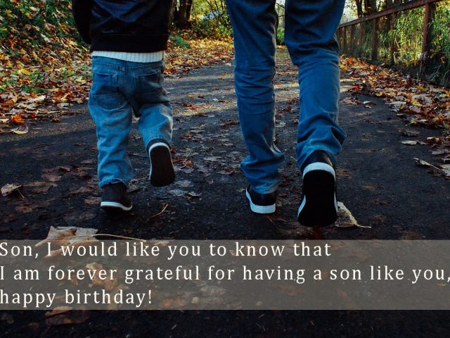 Forever Birthday Wishes for Son with Images