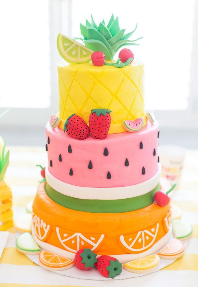 Fruity Birthday Cakes for Girls and Women