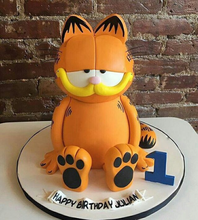 Garfield birthday cake ideas