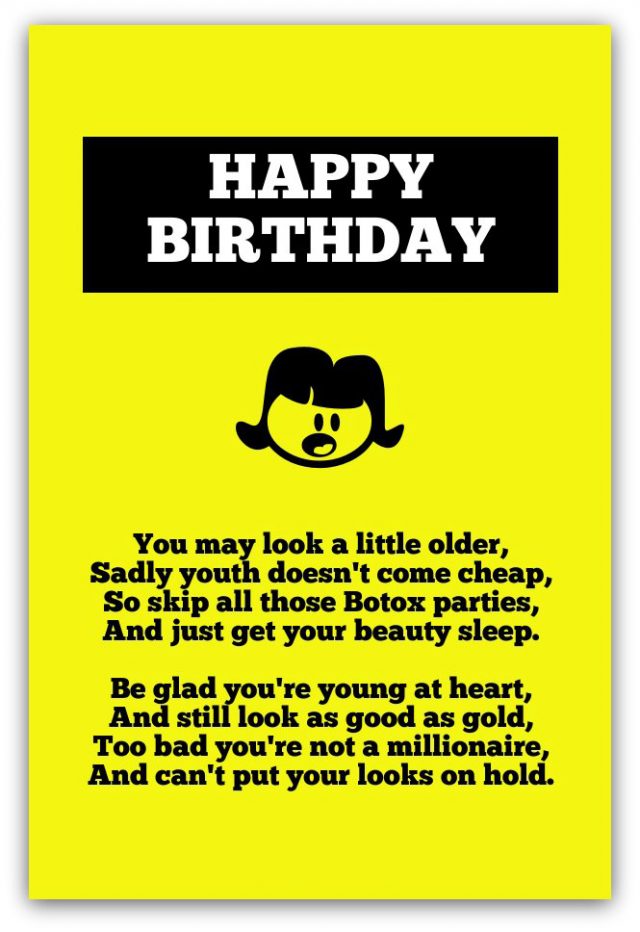 Girly Funny Birthday Messages