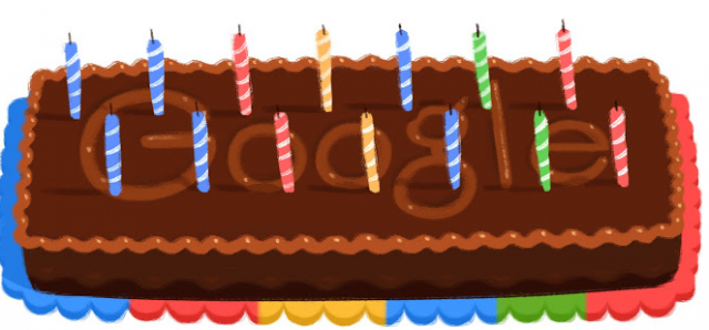 Google 14th Birthday