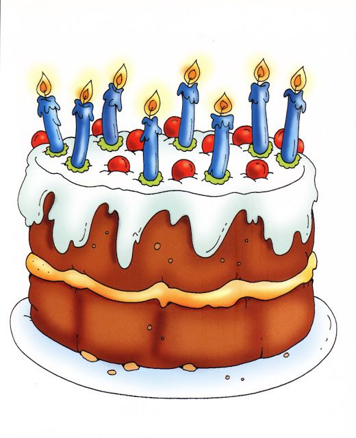 Great Birthday Cake Clipart