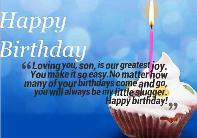 Greatest Birthday Wishes for Son with Images