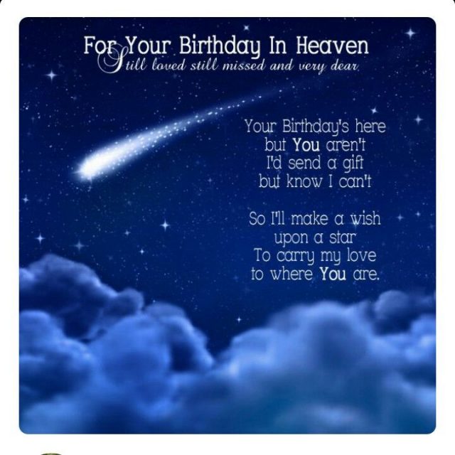 Happy Birthday in Heaven 6