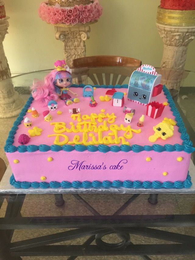 Huge Shopkins Birthday Cake Ideas