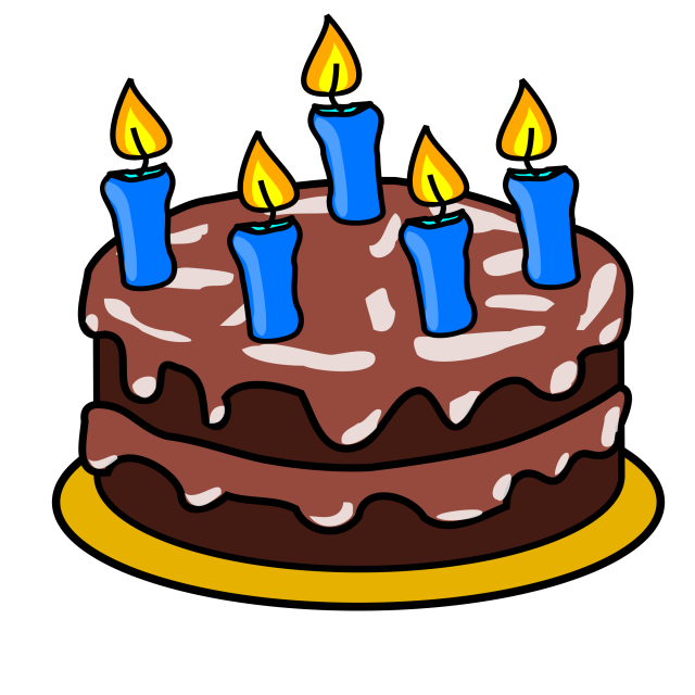 Lovely Birthday Cake Clipart