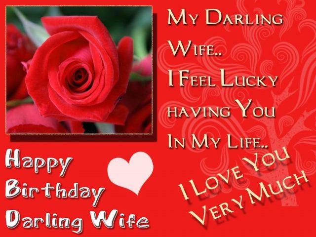 happy birthday wishes for wife