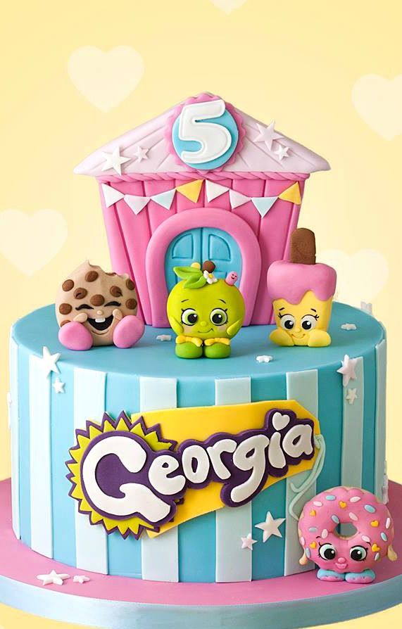 Lovely Shopkins Birthday Cake Ideas