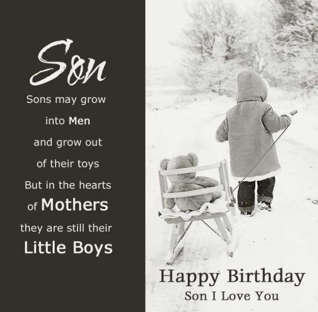 Loving Birthday Wishes for Son with Images