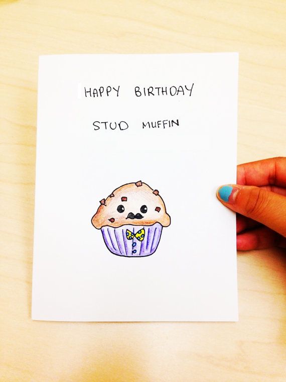 Muffin Funny Birthday Cards