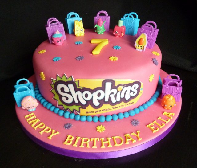 Red Shopkins Birthday Cake Ideas