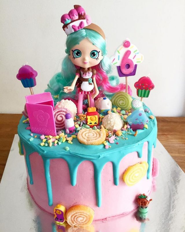 Shopkins Birthday Cake Ideas for girls