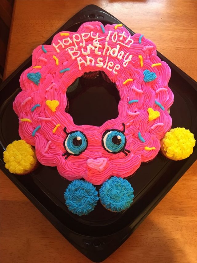 Shopkins Birthday Donuts Cake Ideas