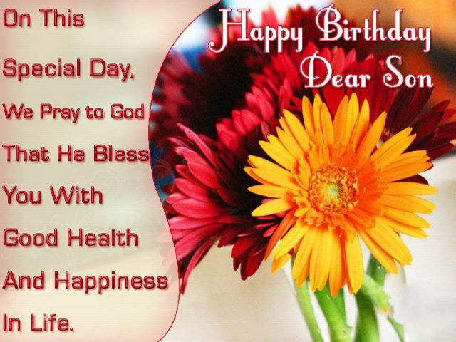 Special Birthday Wishes for Son with Images