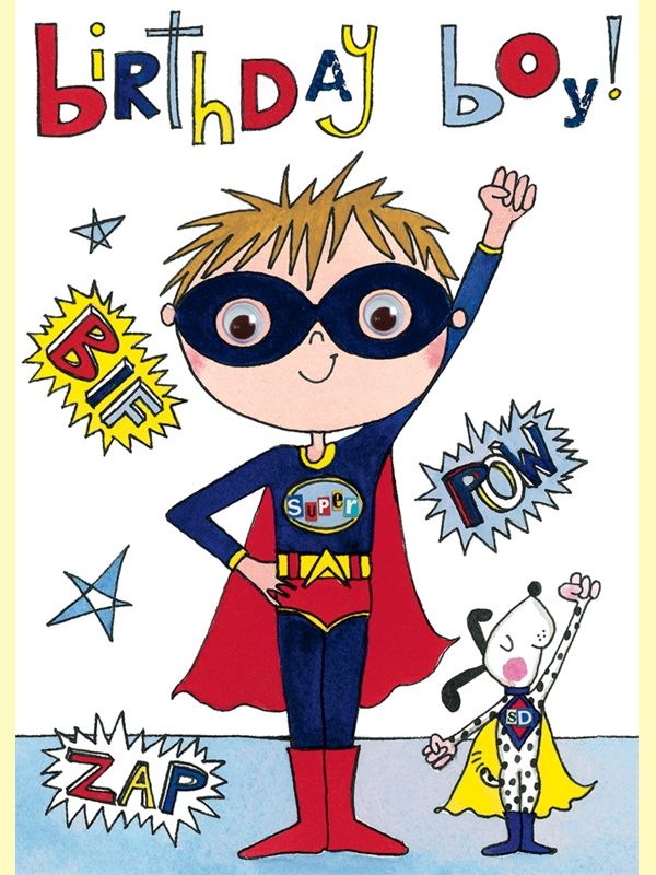 Superhero – Happy Birthday Boy Images