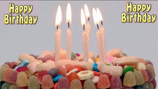 Sweet Happy Birthday Candles