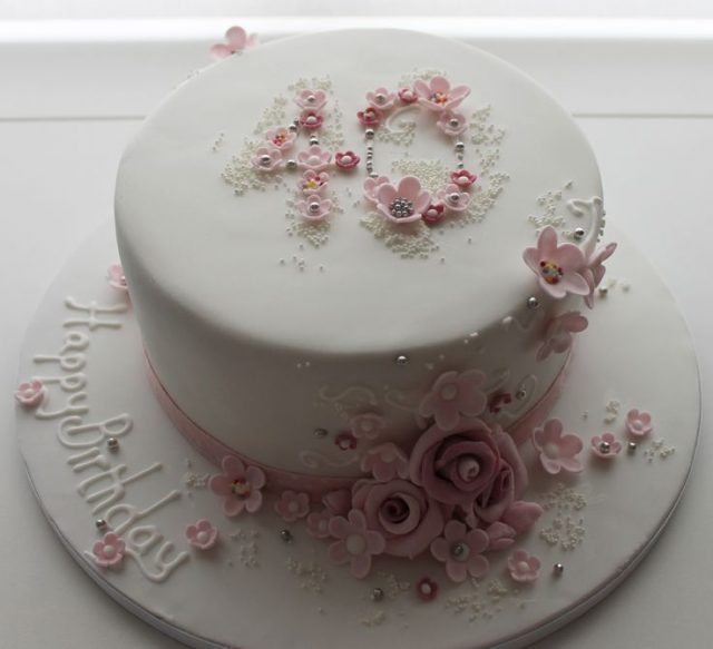 Tender Traditional Birthday Cake