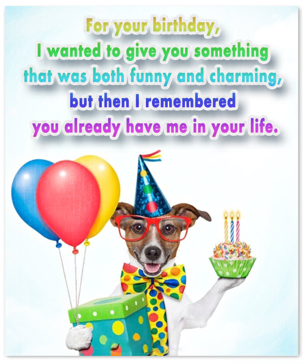 Terrific Funny Birthday Messages