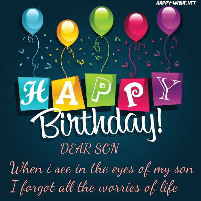 Top Birthday Wishes for Son with Images