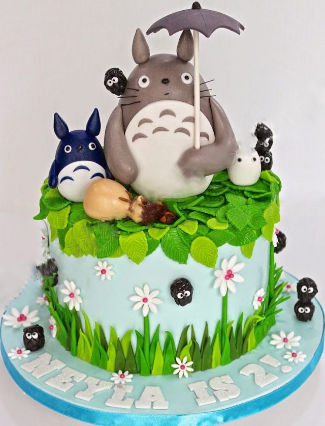 Totoro birthday cake ideas