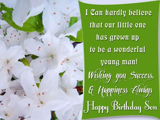 Trusted Birthday Wishes for Son with Images