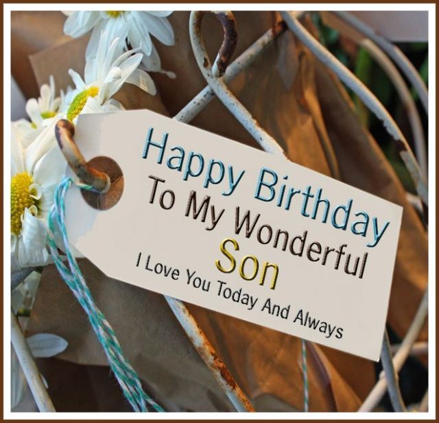 Happy Birthday wishes for son