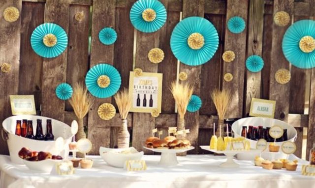 adult birthday party ideas for men