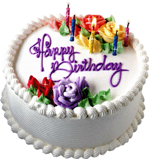 amazing Happy Birthday Cake Gif