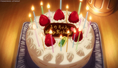 animated Happy Birthday Cake Gif