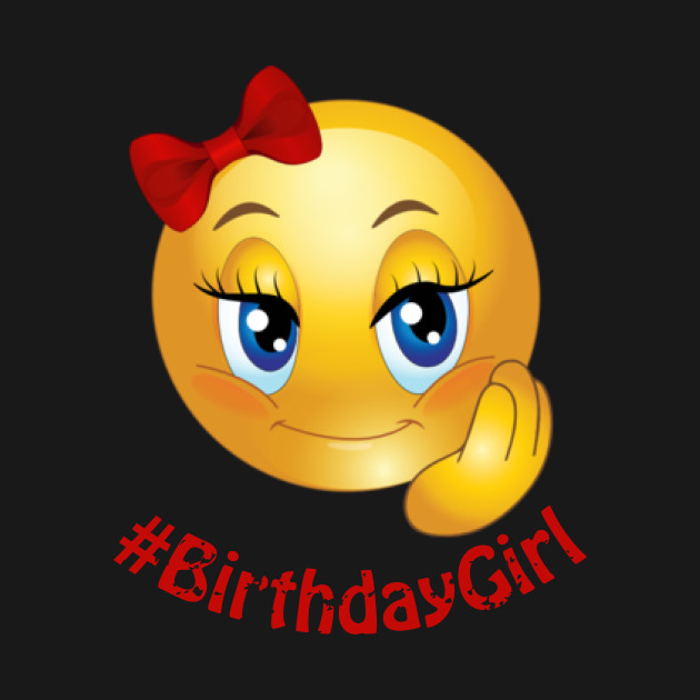 cute girl Birthday Emoji